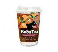 PLAYB Bubble Tea en Gobelet Saveur Sucre Brun 1 x 85 g