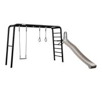 PlayBase Large + Play Set, avec balançoire, anneaux & toboggan