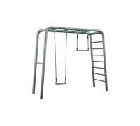 PlayBase Medium Green + Active Set, avec balançoire & trapèze