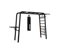 PlayBase Medium + Sports Set, sac de boxe, barre dips & barre traction