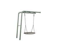 PlayBase Wall Green + Family Set, avec balançoire nid