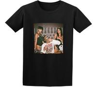 Playboi Carti Vintage Rapper Hip Hop Rock Cool Graphic T Shirt Men's Tee Black XXL