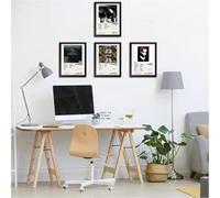 Playboi Lot de 4 affiches sur toile sans cadre pour album de musique Carti 20 x 30 cm