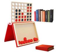Playbook'd Hangman Game, Jeu d'échecs magnétique imprimé en 3D, Jeux de société Portables, échecs/Quatre en rangée/Bataille Maritime/pendu/Backgammon/mancala, Conception de Livres pour Four in a Row
