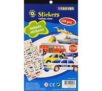 Playbox Lot de 570 autocollants Motif véhicules