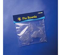 Playbox PBX2456097 2456097 Lot de 4 Planches à épingles pour Chien, Voiture, Poisson et Fleurs Multicolore