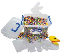 Playbox Set de Perles XL 6000-piece Boîte, Lapin/Canard/éléphant//Carré