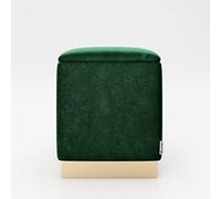 PLAYBOY 677205PT Betty Pouf avec Espace de Rangement et Le Pied en Or
