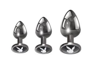 Playboy - Ensemble de Plugs Anaux Plaisir 3 Voies