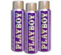 Playboy Goddess Complex Lot de 3 déodorants parfumés Spry 3 x 150 ml