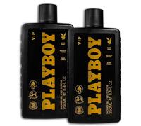 Playboy Men VIP Lot de 2 gels douche 3 en 1 2 x 250 ml