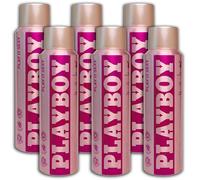 Playboy Play It Sexy Déodorant Spray 150 ml 6 pièces