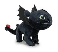 playbyplay HTTYD Dragons, How to Tran Your Dragon 3 Peluche Toothless Night Fury Noir 30cm 760017683-1