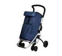 PLAYCARE Poussette de marché Senior Chariot de courses 6 roues PLAYMARKET Bleu Navy