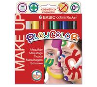 Playcolor Boite 6 Sticks Maquillage Pocket Basic