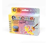 Playcolor Liqüid Pastel 40ml - Peinture gouache liquide - 6 Coloris assortis - 16801