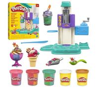 Play-Doh - Jouet créatif Mes Glaces Arc-en-Ciel - Pâte bicolore, machine crème glacée, dès 3 ans