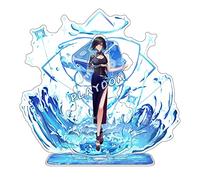 PLAYDOM Genshin Impact Yae Miko Ganyu Hu Tao Wanderer Nahida Nilou Venti Xingqiu Yelan Zhong Li Acrylique Stand Figure Stand Figure décoration (Yelan)