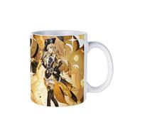 PLAYDOM Genshin Impact Zhong Li QiQi Furina de Fontaine Hu Tao Tighnari XianYun Chiori Eula Navia Kaedehara Kazuha Coffee Mugs,Tea Mug - Ceramic Coffee Mugs for Women and Men (Navia)