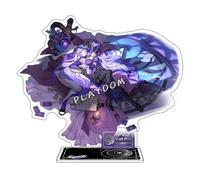 PLAYDOM Honkai Star Rail Firefly Argenti Imbibitor Lunae Acrylique Stand Figure Stand Figure Décoration (Black Swan)