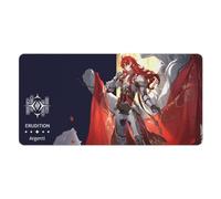 PLAYDOM HonKai Star Rail JingYuan JingLiu FeiXiao LingSha Imbibitor Lunae Tapis de Souris de Jeu Antidérapant Base en Caoutchouc, Tapis de Souris d'ordinateur Portable (Argenti,16 * 36in)
