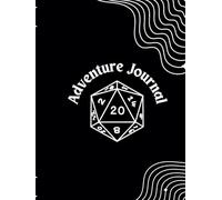 Player Campaign Journal, DND Adventure Journal, Diary for D&D players: Notebook designed to keep notes and track a players skills and movements, designed with celestial imagery inside and out.