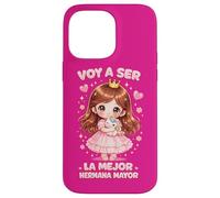 Playera Big Sister : Voy a Ser la Mejor Hermana Mayor Anuncio Coque pour iPhone 14 Pro Max