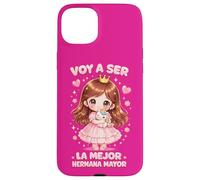 Playera Big Sister : Voy a Ser la Mejor Hermana Mayor Anuncio Coque pour iPhone 15 Plus