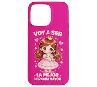 Playera Big Sister : Voy a Ser la Mejor Hermana Mayor Anuncio Coque pour iPhone 15 Pro Max