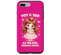 Playera Big Sister : Voy a Ser la Mejor Hermana Mayor Anuncio Coque pour iPhone 7 Plus/8 Plus