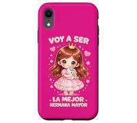 Playera Big Sister : Voy a Ser la Mejor Hermana Mayor Anuncio Coque pour iPhone XR