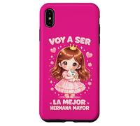 Playera Big Sister : Voy a Ser la Mejor Hermana Mayor Anuncio Coque pour iPhone XS Max