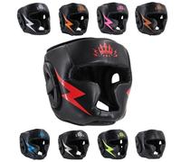 Playerz Element Casque de boxe pour enfants, équipement d'arts martiaux haute densité, mousse triple couche, couverture étendue pour la tête, les joues, le menton et les oreilles, matériaux et