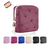 Playexen Sac menstruel pour adolescentes, sac de rangement de serviettes hygiéniques en cuir synthétique, sac de rangement pour serviettes hygiéniques, porte-tampons menstruels pour sac à main (pâte