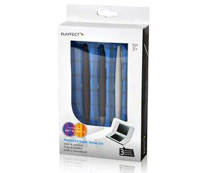 Playfect - Advanced Super - Lot de 3 Stylets pour Nintendo DSi XL