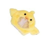 Playful Cat Hats - Cartoon Costume Accessory for Pets | Short Plush Fabric with Soft Texture, Pig and Chicken Styles, Decorative Headwear for Parties Dress Up, Festival, Christmas and Halloween