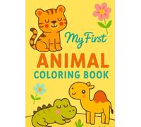 Playful Pairs: Little Animal Friends Coloring Book: Cute and easy coloring pages for toddlers ages 2-4 - two adorable animals on every page!