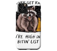Playful Raccoon Urban Art Raton Laveur Drôle Animal Humour Coque pour iPhone 11 Pro