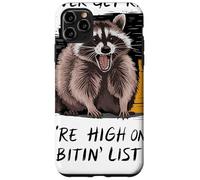 Playful Raccoon Urban Art Raton Laveur Drôle Animal Humour Coque pour iPhone 11 Pro Max