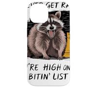 Playful Raccoon Urban Art Raton Laveur Drôle Animal Humour Coque pour iPhone 14