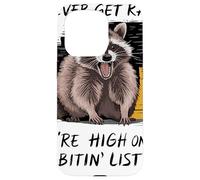 Playful Raccoon Urban Art Raton Laveur Drôle Animal Humour Coque pour iPhone 15 Pro