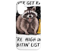 Playful Raccoon Urban Art Raton Laveur Drôle Animal Humour Coque pour iPhone 16