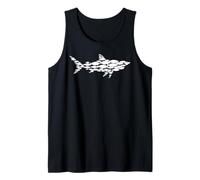 Playful Shark Design for Marine Biology Enthusiasts Débardeur