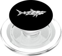 Playful Shark Design for Marine Biology Enthusiasts PopSockets PopGrip pour MagSafe