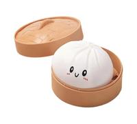 Playful Stress Relief - Dumpling Toy for Relaxation | Soft Material with Sensory Design, Compact Size for Classroom Dorm Travel, Interactive Squeeze for Children, Girls, Students