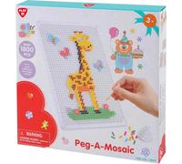 Playgo Jeu d'encastrement mosaïque Peg-A-Mosaik A4 2070