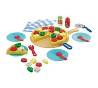 Playgo Jeu d'imitation Make & Serve Pizza 43 pièces Multicolore