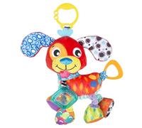 Playgro Activity Friend Penny Puppy, Jouet d’évéil bébé 0+ Mois, Jouet Multi-sensoriel pour Nourrissons, Clip pour Berceau et Poussette