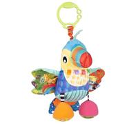 Playgro Activity Friend Tamika Toucan, Jouet d’évéil bébé 0+ Mois, Jouet Multi-sensoriel pour Nourrissons, Clip pour Berceau et Poussette