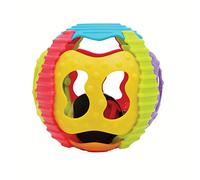 Playgro Balle à Grelots, À partir de 6 Mois, Shake, Rattle and Roll Ball, Multicolore, 40142